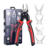 Pristin Pliers suit Steel Wire Pliers Set Maintenance Tools Pliers Set Pliers Vise Pliers 5in1 Heads Pliers Set Steel Wire Xibany Pliers Suit SIUKE Pliers suit SIUKE