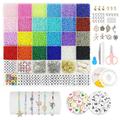 Bestauty DIY Beads Kit DIY Box Beads 24 Slot Beads DIY Bead Kit Ashn DIY Color 24 DIY DIY Bead DIY Beads Box