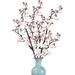 Sunm Boutique 2 Pack Plum Blossom Artificial Flowers Simulation Flower Table Decoration Accessories Party Beach Theme Decorations