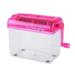 Stiwee Portable Cross Paper Shredder A6 Portable Manual Shredder For Home Office Paper Shredder Stationery