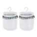 2 Pcs Net Storage Bag Bags Household Hanging Laundry Hamper Closet Mesh Convenient Rv Accessories