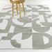 Balta Halle Abstract Modern Indoor/Outdoor Area Rug 7 10 x 10 - Taupe