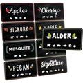 Pellet Hopper Magnet Labels - Flavor Tags for Smoker Wood Pellets - Magnets for Smoking and Grilling - Essential BBQ Smoker Accessories - Set of 9 Magnetic Pellets Markers for Pellet Grills