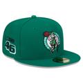 Men's New Era Kelly Green Boston Celtics Rally Drive Side Patch 59FIFTY Fitted Hat