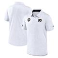 Men's Fanatics Branded White Philadelphia Flyers 2024 NHL Stadium Series Authentic Pro Jacquard Polo