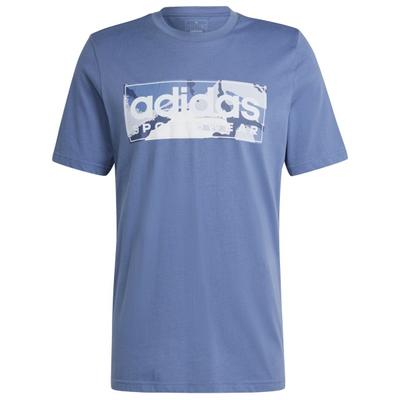 adidas - Camo Graphic Tee 2 - T-Shirt Gr S blau