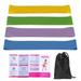 Pristin Resistance band Bands Therapy Fitness Loop Bands Resistance Bands 4 Resistance Bands Fitness Therapy Fitness Therapy Bands Loops Bands Resistance Band 4 Workout Bands Therapy Loop Set 4