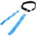 American Football Belt Flag Game Ribbon Accessories Youth Professional Training 1pcs (blue Air Buckle Waist) Rugby Girdle Gear Mens Kids Soccer for Multi-use Flags Child Student