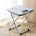 Portable Folding Stool Compact Collapsible Chair Steel Frame Legs Outdoor Travel Beach Fishing BBQ Etc