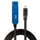 Lindy 43381 USB cable 8 m USB 3.2 Gen 1 (3.1 Gen 1) USB C USB A Black,
