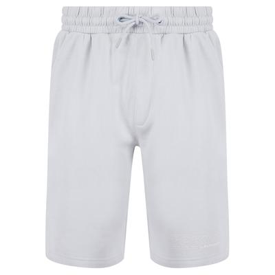 Jogger Shorts Brody Motif Brushback Fleece Jogger Shorts in Pale Blue / L - Tokyo Laundry