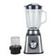 MantraRaj 2 in 1 Food Jug Blender with 1.5L Glass Jar | Stainless Steel Blades 2 Speed Control With Pulse | Smoothie Blender With Coffee Spice Grinder