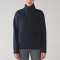 Lululemon Athletica Jackets & Coats | Lululemon Fleece Be True Inkwell - Size 8 | Color: Blue | Size: 8