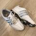 Adidas Shoes | Adidas 360 Traxion Golf Shoes White Mens / Youth Boys Spiked Shoes Golfing 5.5 | Color: Gray/White | Size: 5.5