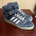 Adidas Shoes | Adidas Originals Mens Gray Forum Mid Fz6275 Lace Up Athletic Shoes Size Us 11.5 | Color: Gray | Size: 11.5