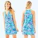 Lilly Pulitzer Dresses | Lilly Pulitzer Shay Dress In Bennet Blue Celestial Seas Xs | Color: Blue | Size: Xs