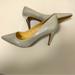 Jessica Simpson Shoes | Jessica Simpson Heels Rhinestone Sllver Size 9.5 | Color: Silver | Size: 9.5