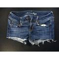 American Eagle Outfitters Shorts | American Eagle Cutoff Jean Shorts Low Rise Sz 4 Juniors W 28 Measured Blue Denim | Color: Blue | Size: 4