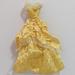 Disney Toys | Disney Parks Belle "Beauty & The Beast" Barbie Doll Yellow Dress Gown Only | Color: Gold/Yellow | Size: Osg