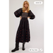 Free People Dresses | Free People Dahlia Embroidered Maxi Dress Small Nwt | Color: Black | Size: S