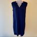 Athleta Dresses | Athleta Jersey Knit Shift Blue Dress, Size Xs | Color: Blue | Size: Xs