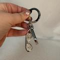 Michael Kors Accessories | Michael Kors Crystal Sunglasses Silver Sunglasses Keychain/Bag Charm Euc | Color: Silver/White | Size: Os