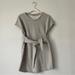 Athleta Dresses | Athleta Women’s Gray Tie Dress. Size S | Color: Gray | Size: S