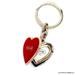 Coach Jewelry | Coach Vintage Rare Red Silver Heart Locket Purse Charm #1657 | Color: Red/Silver | Size: Os