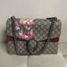 Gucci Bags | 184 Pre Owned Auth Gucci Gg Supreme Blooms Dionysus Shoulder Bag 400235.5209.81 | Color: Cream/Red | Size: Os