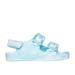 Skechers Girl's Foamies: Lil Cali Blast - Miss Marble Sandals | Size 8.0 | Turquoise | Synthetic | Machine Washable