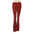Pilcro by Anthropologie Jeans - High Rise Boot Cut Boot Cut: Red Bottoms - Women's Size 28 Tall - Dark Wash