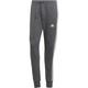 ADIDAS Herren Hose Essentials French Terry Tapered Cuff 3-Streifen, Größe XXL in Grau