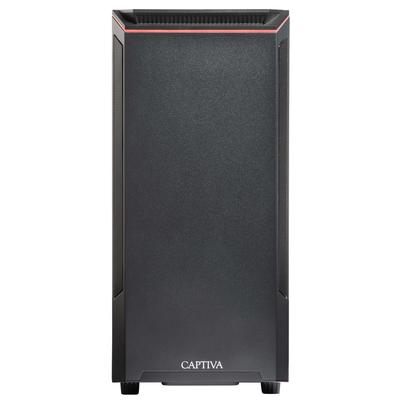 CAPTIVA Business-PC "Power Starter I60-639" Computer Gr. ohne Betriebssystem, 16 GB RAM 500 GB SSD, schwarz Einzel-PCs