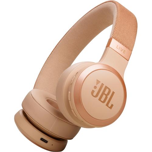 JBL Kopfhörer ""LIVE 670NC"", beige, B:7,3cm H:7,3cm T:3,7cm, Kopfhörer, Bluetooth On-Ear-Kopfhörer