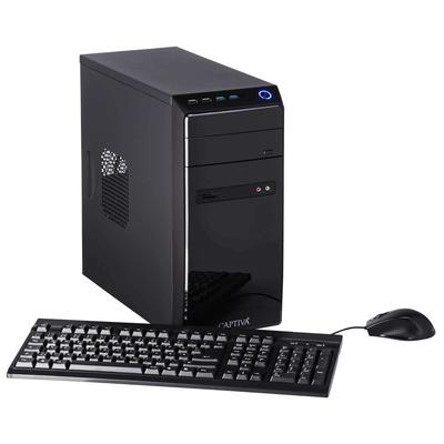CAPTIVA Business-PC "Power Starter I68-007" Computer Gr. ohne Betriebssystem, 8 GB RAM 250 GB SSD, schwarz Einzel-PCs
