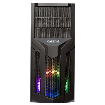 CAPTIVA Gaming-PC "Advanced Gaming I80-426" Computer Gr. ohne Betriebssystem, 16 GB RAM 1000 GB SSD, schwarz Gaming PCs