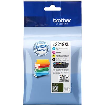 BROTHER Tintenpatrone "LC-3219XL Value Pack" Tintenpatronen schwarz