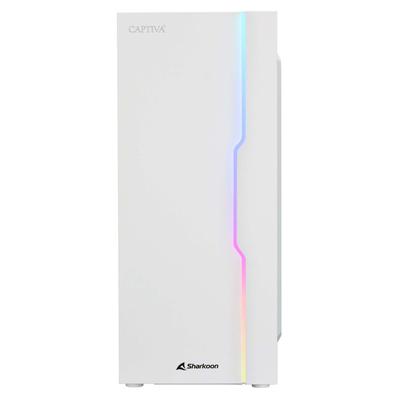 CAPTIVA Gaming-PC "Advanced Gaming I78-810", weiß, ohne Betriebssystem, 16 GB RAM 500 GB SSD, Computer