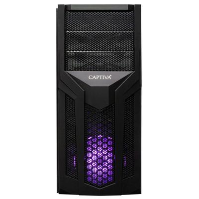 CAPTIVA Gaming-PC "Advanced Gaming R77-116" Computer Gr. ohne Betriebssystem, 16 GB RAM 1000 GB SSD, schwarz