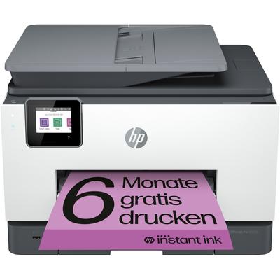 HP Multifunktionsdrucker "OfficeJet Pro 9022e" Drucker grau (weiß, grau) Multifunktionsdrucker