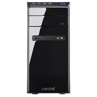 CAPTIVA Business-PC "Power Starter I68-902", schwarz, ohne Betriebssystem, 16 GB RAM 1000 GB SSD, Computer