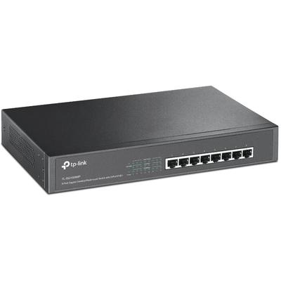 TP-LINK Netzwerk-Switch "TL-SG1008MP 8-Port Gigabit PoE+ Switch", schwarz, B:25,6cm H:8,3cm, Netzwerk-Switches