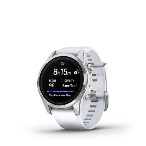 "Smartwatch GARMIN ""EPIX PRO (GEN 2) 42MM"" Smartwatches weiß Fitness-Tracker"