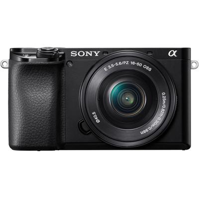 SONY Systemkamera "ILCE-6100B -Alpha 6100 E-Mount" Fotokameras schwarz Systemkameras