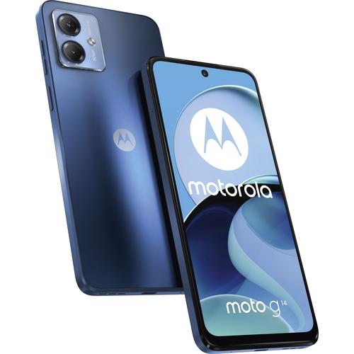"MOTOROLA Smartphone ""moto g14"" Mobiltelefone blau (sky blue) Smartphone Android"
