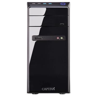 CAPTIVA Business-PC "Power Starter I77-828", schwarz, ohne Betriebssystem, 16 GB RAM 500 GB SSD, Computer