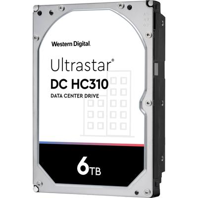 WESTERN DIGITAL HDD-Festplatte "Ultrastar DC HC310 6TB SAS" Festplatten Bulk Gr. 6 TB, silberfarben