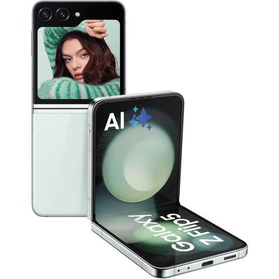 SAMSUNG Smartphone "Galaxy Z Flip 5" Mobiltelefone Gr. 512 GB 8 GB RAM, grün (mint) Smartphone Android Bestseller