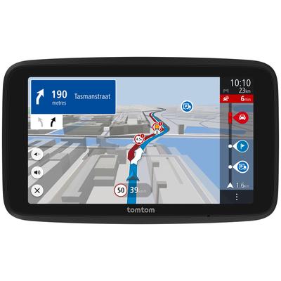 TOMTOM LKW-Navigationsgerät "GO Expert Plus EU 6", schwarz, B:13,7cm H:8,4cm T:21,5cm, Navigationsgeräte