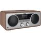 TECHNISAT Internet-Radio "DIGITRADIO 602", braun (nussbaum, silber), B:40cm H:17cm T:21,5cm, Radios, Stereoanlage, CD-Player